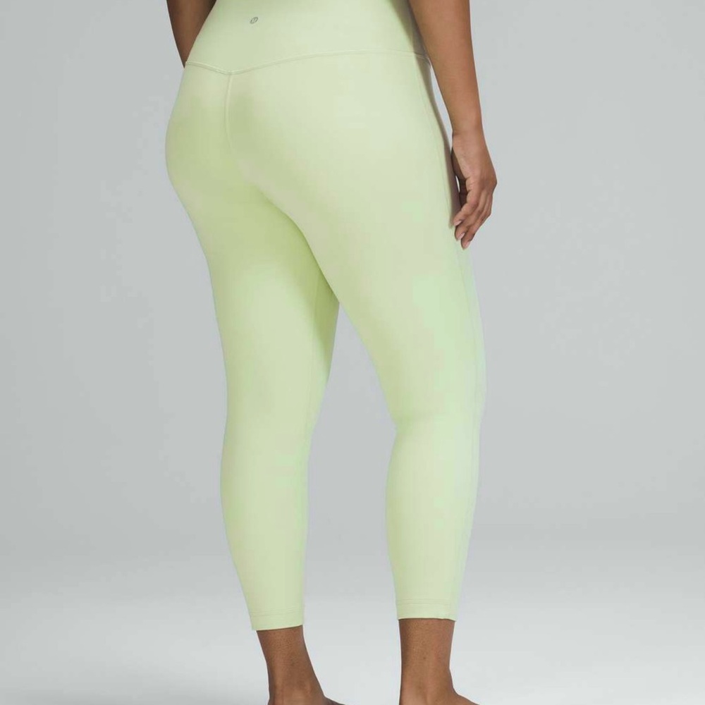 lululemon athletica Pastel Lime Green High-Rise Leggings